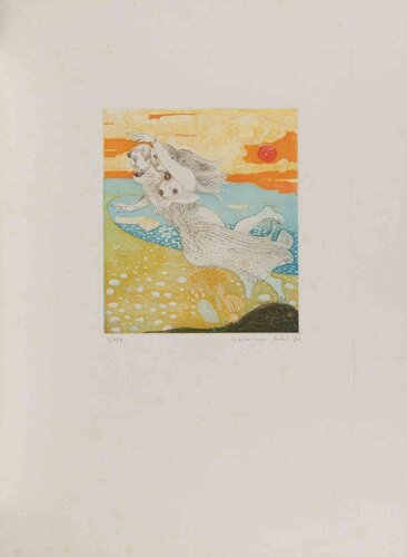 Couple in the Air by Normanno Soscia, Print for Sale on Singulart