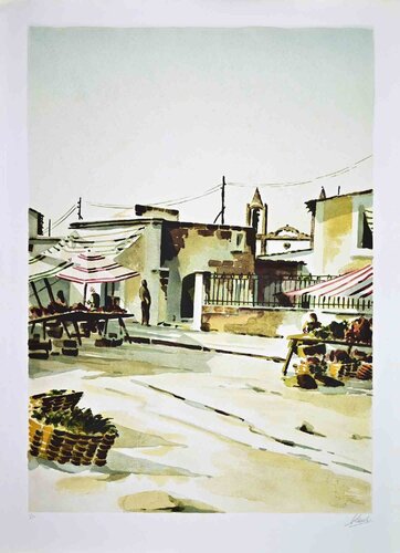 The Southern Market par Lino Casadei, Édition en vente sur Singulart