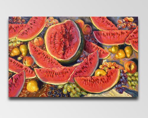 "Watermelon" von Evgeny Chernyakovsky, Malerei kaufen auf Singulart