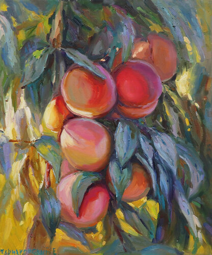 "Peaches" van Evgeny Chernyakovsky, Schilderij te koop op Singulart