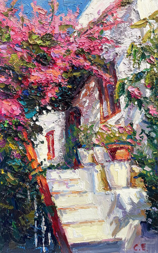 "Blooming tree" von Evgeny Chernyakovsky, Malerei kaufen auf Singulart