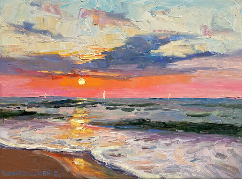 "Sea" by Evgeny Chernyakovsky, Painting for Sale on Singulart