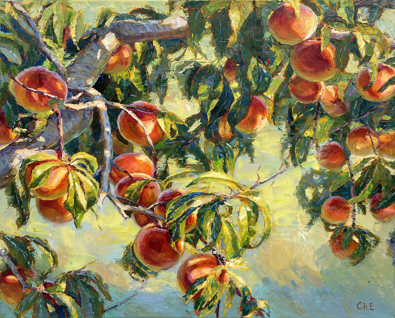 "Peach Tree" Evgeny Chernyakovsky
