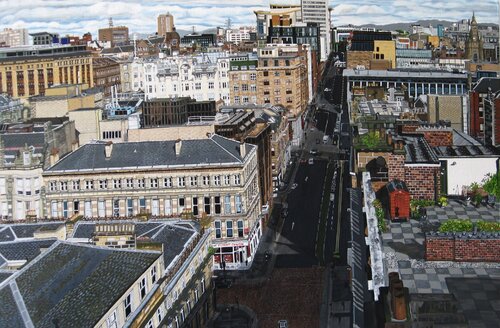 Rooftop Garden von Flora Alexander, Malerei kaufen auf Singulart