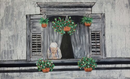 The Lockdown von Flora Alexander, Malerei kaufen auf Singulart