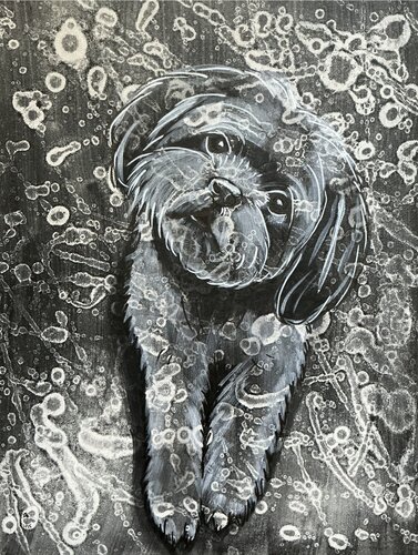 Please give me a cuddle von Flora Alexander, Malerei kaufen auf Singulart