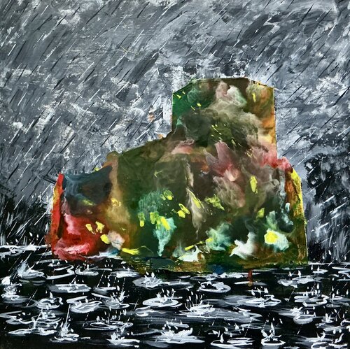 It’s raining Again de Flora Alexander, Pintura a la venta en Singulart