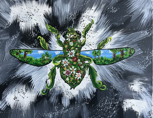 Nature’s Lens van Flora Alexander, Schilderij te koop op Singulart