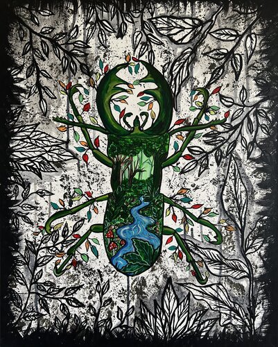 The Heart of the Grove di Flora Alexander, Pittura in vendita su Singulart