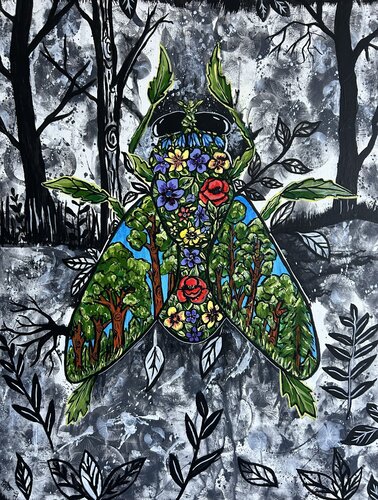 The Greenhouse Effect par Flora Alexander, Peinture en vente sur Singulart
