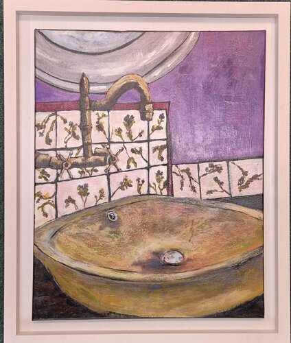 Quite Elegance in Porcelain & Tile de Pauline Dunleavy, Pintura a la venta en Singulart