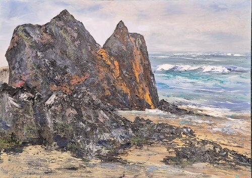 Rock Solid by Pauline Dunleavy, 회화 for Sale on Singulart