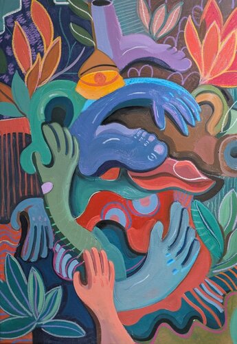 Fusion van Antonio Gouveia, Schilderij te koop op Singulart