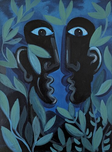 Tribe van Antonio Gouveia, Schilderij te koop op Singulart