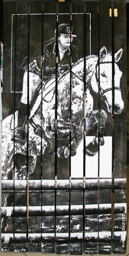 Cavalière van Christophe DURAND, Schilderij te koop op Singulart