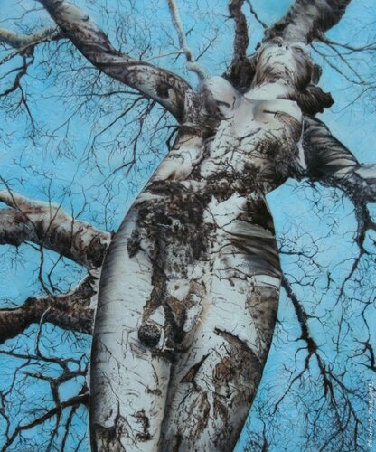 L'ARBRE DE VIE von Christophe DURAND, Malerei kaufen auf Singulart