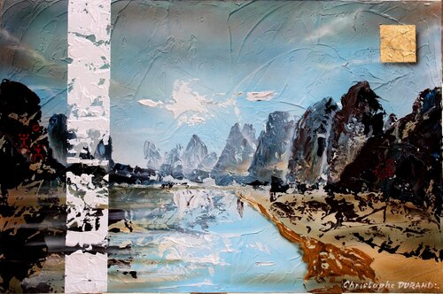 CH LOUGZHOU à TRAVERS les AGES van Christophe DURAND, Schilderij te koop op Singulart