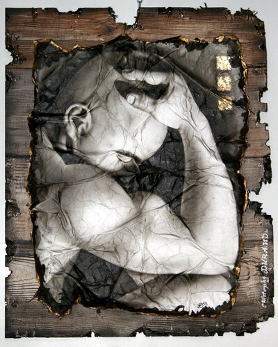 PENSEUR par Christophe DURAND, Peinture en vente sur Singulart