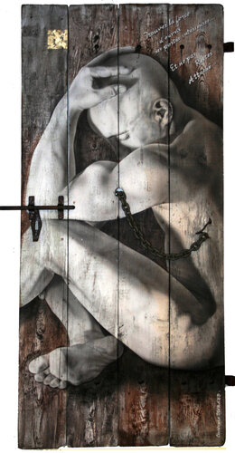PORTE INTERIEUR van Christophe DURAND, Schilderij te koop op Singulart