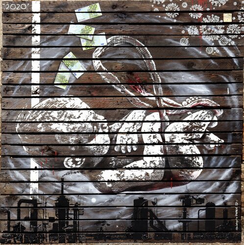 2020 DAND QUEL MONDE ON EST ?  DAND QUEL MONDE ON NAIT ? von Christophe DURAND, Malerei kaufen auf Singulart