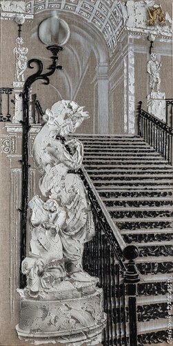 Le passage pommeraye von Christophe DURAND, Malerei kaufen auf Singulart
