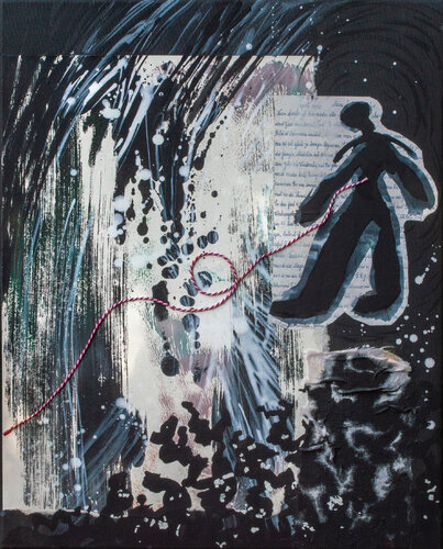 Cosmic Connection van Nils Hoffmann, Schilderij te koop op Singulart