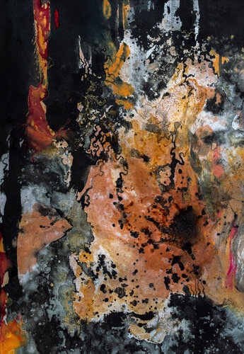 Inside Terra van Nils Hoffmann, Schilderij te koop op Singulart