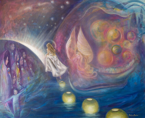 La otra orilla by Betina Marker, Painting for Sale on Singulart