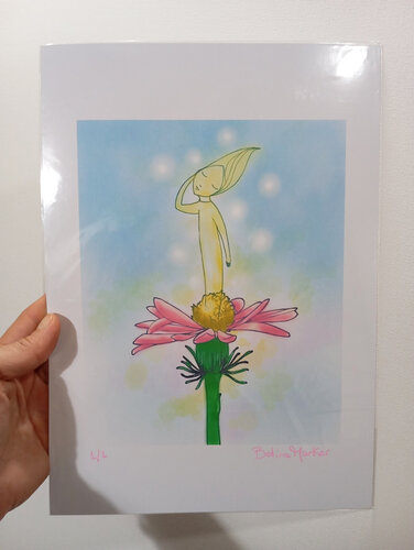 Alma en flor by Betina Marker, Print for Sale on Singulart