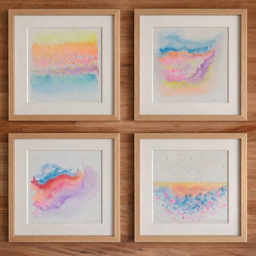 Poesía en acuarela de Betina Marker, Pintura a la venta en Singulart