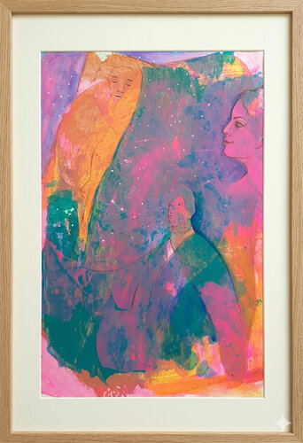 Despierta niña von Betina Marker, Malerei kaufen auf Singulart