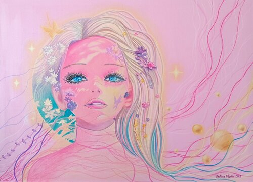 Claridad interior par Betina Marker, Peinture en vente sur Singulart