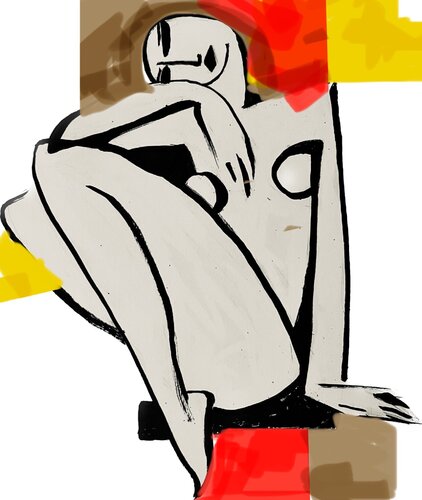 Pause by Zsuzsanna Kron, Print for Sale on Singulart