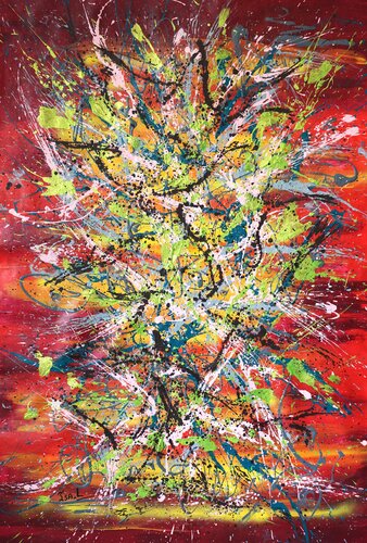 N° 21.34 Energie van Isa L, Schilderij te koop op Singulart