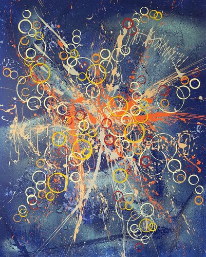 N° 20.81 Oxygène van Isa L, Schilderij te koop op Singulart