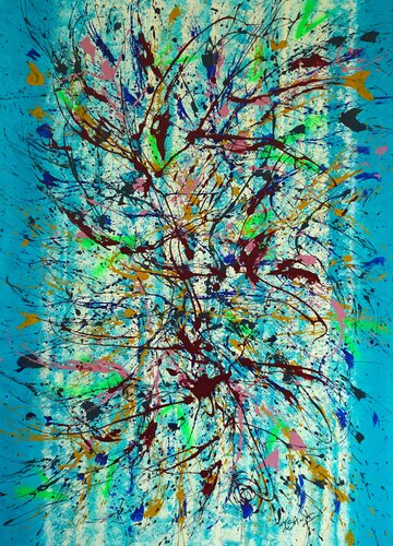 N° 21.25 Porte ouverte van Isa L, Schilderij te koop op Singulart