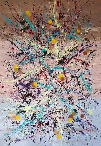 N° 21.32 Au delà des mots de Isa L, Pintura a la venta en Singulart