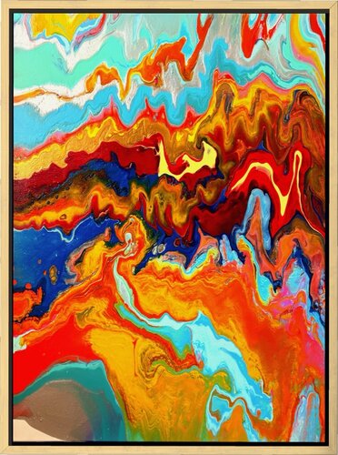Tectonic Bloom von Gabrielle Lawson, Malerei kaufen auf Singulart