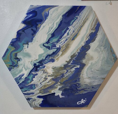 Lithic Tide par Gabrielle Lawson, Peinture en vente sur Singulart