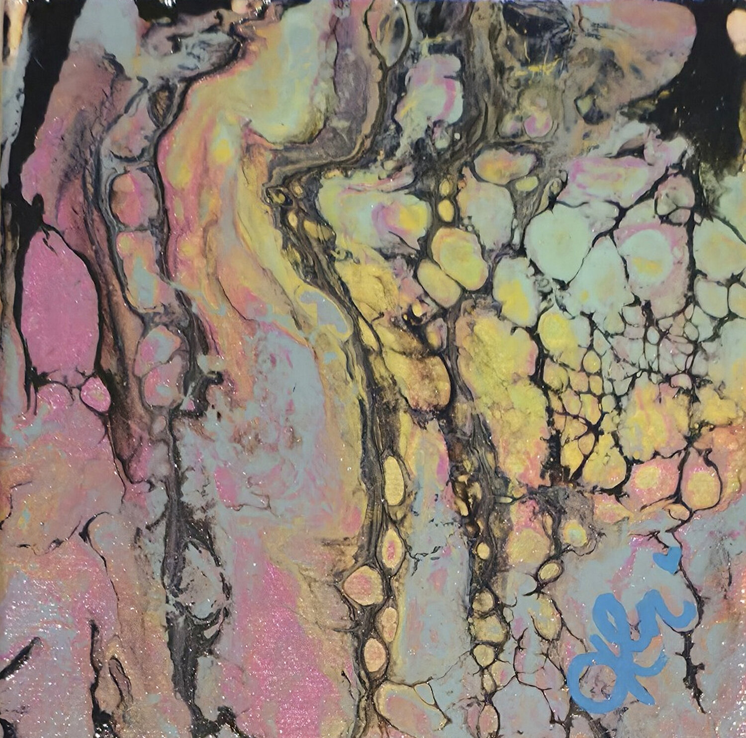 Enneagram Gabrielle Lawson Original painting for sale