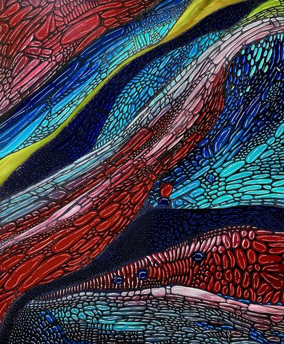 Origin of Flow by Rodika Ioniak, 회화 for Sale on Singulart