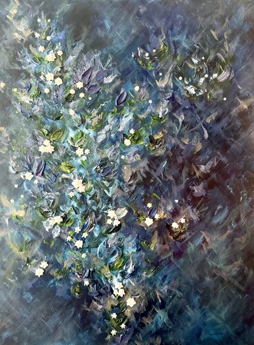 Elle danse en souvenir d'elle-même van Catherine Rose Bérubé, Schilderij te koop op Singulart