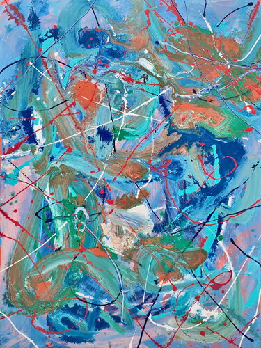 Velocity of Emotions de Erik Kling, Pintura a la venta en Singulart