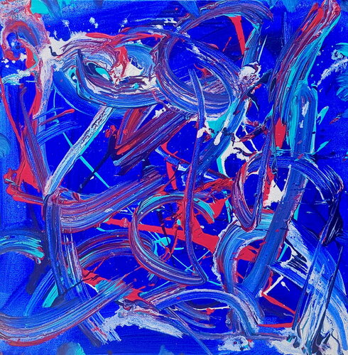 Red Line de Erik Kling, Pintura a la venta en Singulart