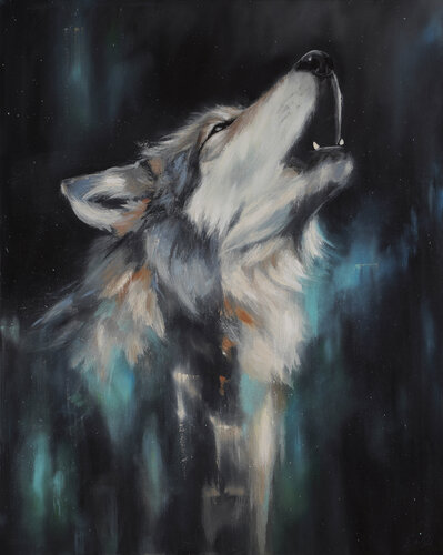 The Howl di Ellie Rich, Pittura in vendita su Singulart