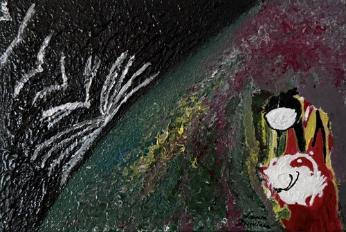 Fox Dalí par Laura Buruiana, Peinture en vente sur Singulart