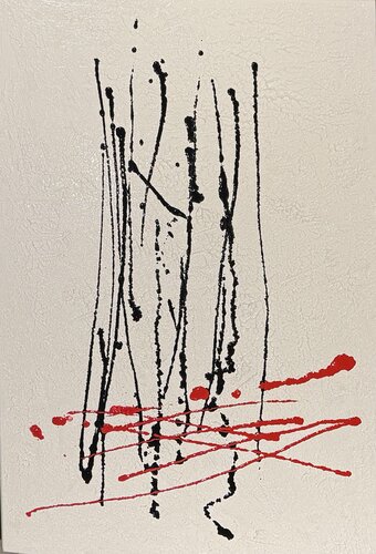 Vector Umbra - White by Laura Buruiana, Painting for Sale on Singulart