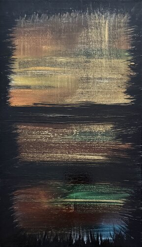 Resonanzfeld - Stille III de Laura Buruiana, Pintura a la venta en Singulart