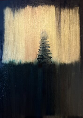 Resonanzfeld - Inner Balance di Laura Buruiana, Pittura in vendita su Singulart