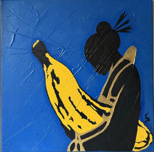Warhol Meets Geisha no. 2 by Laura Buruiana, 絵画 for Sale on Singulart